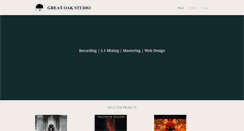 Desktop Screenshot of greatoak.no
